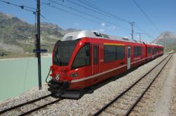 neuer Allegra Zug 3511 von Stadler für die RhB