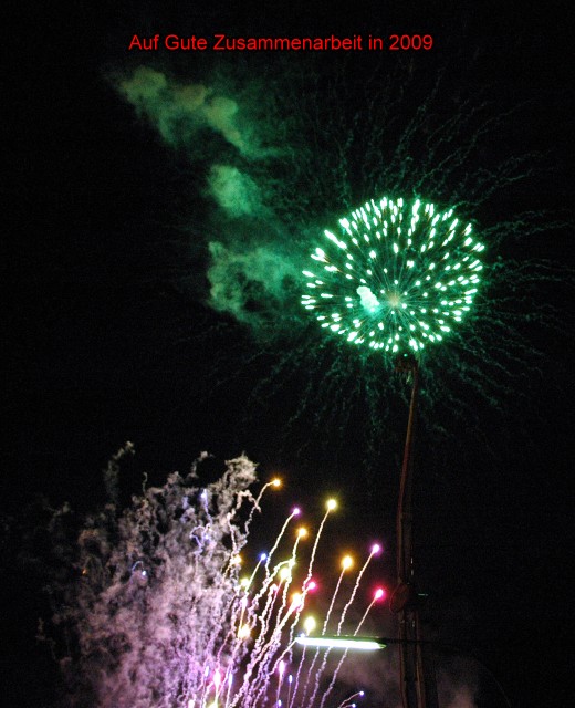 Feuerwerk für den Club der LGB Freunde Rhein/Sieg e.V. - Fotograf: Stefan M. Kühnlein