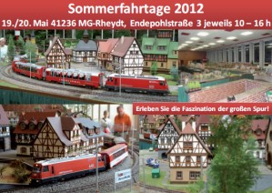 Bild von der Jahreshauptversammlung 2010 zum 25jährigen Jubiläum des Club der LGB Freunde Rhein Sieg e.V.