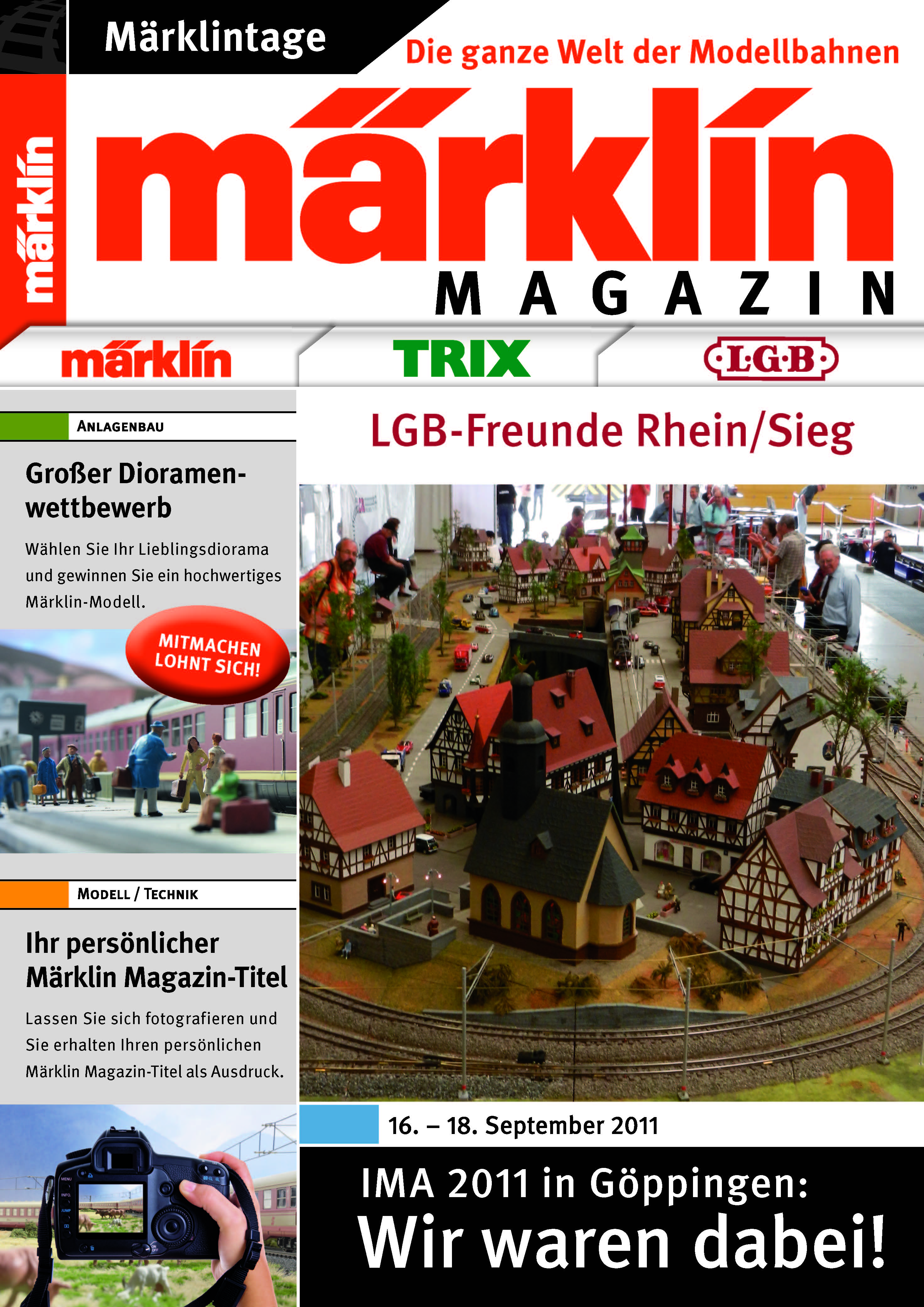 Bild anklicken und zum Bericht der Ausstellung bei Märklin gelange:
