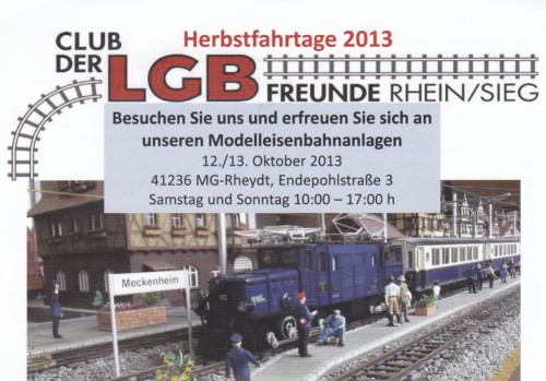 Auf den Flyer drücken und pdf für den Kalender speichern. Eintragen nicht vergessen.
