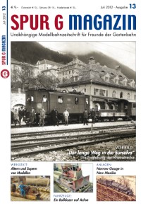 Cover der Ausgabe Nr. 13 unseres Spur G Magazins